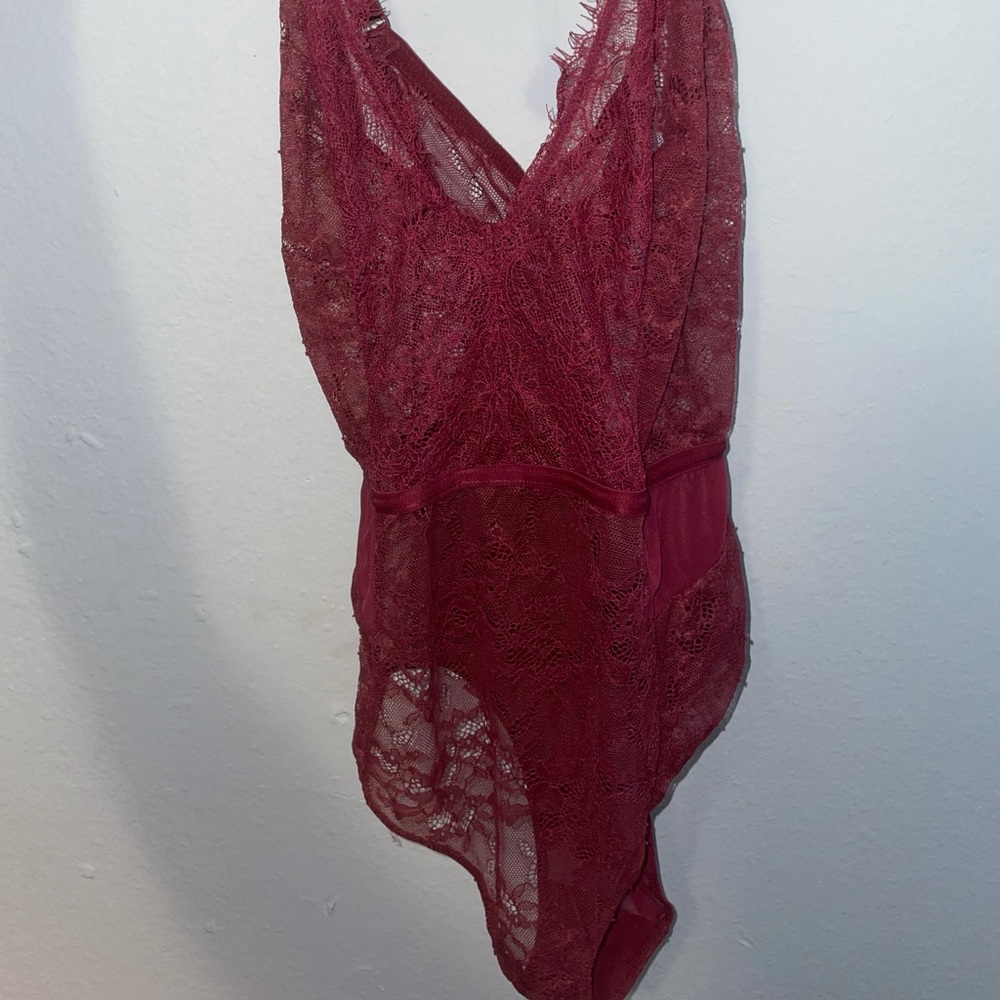 Red lingerie